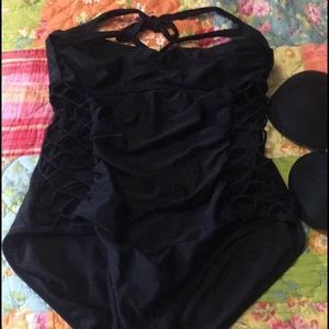 Sexy Ashley Graham swimsuit size 14
